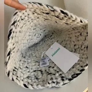 Maiami Crochet Hat - Black, White Maiami | Accessories | Maiami Crochet Hat Black White | Poshmark main image 2